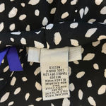 Catherines  Women Top 14/16P Black‎ Ditsy Print Minimalist Office Travel Capsule Photo 6