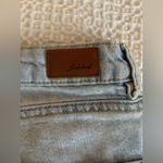 SUBDUED Vintage Crop Distressed Light Wash Denim Shorts Y2K Skater Size 26 Blue Photo 4