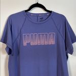 Puma Womens Training Dry Cell Graphic T-Shirt Iris Purple Size XL Photo 3