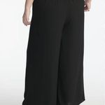 Eloquii  pants Wide Leg Dress pull on elastic waistband in Black 14 NEW wide Photo 0