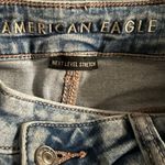 American Eagle AE Next Level Ripped Super High Waisted Flare Jean 2 Regular Blue Photo 3
