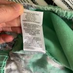 Kut From The Kloth  Floral Linen Print Shorts sz 4 Green Pull On Lounge Bloomcore Photo 6