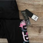 Bebe NWT Sport Tropical Logo Capri Leggings Photo 1