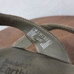 Timberland Earthkeepers Whittier Sandals Womens 9 Gray Jute Leather Strapy Wedge Photo 9