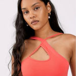 Urban Outfitters  Out From Under Ella Asymmetrical Keyhole Bra Crop Top S… Photo 0
