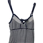 Abercrombie & Fitch VTG  Women Y2K XS Striped Babydoll Cami Tank Top Bella Swan Photo 4