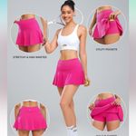 1A1A women’s golf tennis skirt with pockets size M Pink Size M Photo 2