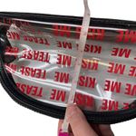 Victoria's Secret Love Me Kiss Me Tease Me Clear Cosmetic Makeup Pouch Bag Photo 6