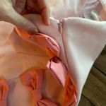 BHLDN  Anthropologie Lea Strapless Pink Bow Midi Dress L Photo 9