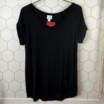 Peyton Jensen Black Short Sleeve T-Shirt - Size - Small - NWT Photo 0