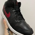 Jordan Air 1 Retro Mid GS ‘Black Gym Red’ Photo 0