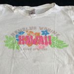 Honolua Wahine White Color Hawaii Cotton T Photo 3