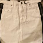 Kendall + Kylie wicked white jeans skirt Photo 0
