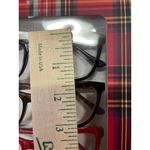 Betsey Johnson Reading Glasses Set of 3 +1.50 Black Tortoise Red NEW Stylish Photo 7