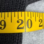 Leslie Fay Vintage Women's Black Cardigan Sweater M Christmas Applique Photo 5