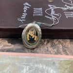 Audrey Hepburn Classic Icon Locket Pendant Necklace Stainless Steel Black Photo 9