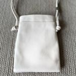 Vince Camuto  White Genuine Leather Braided Strap Crossbody Bag Purse Photo 7