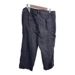 Torrid High-Rise Carpenter Classic Black Denim Utility Jeans Women's 18 New Photo 1