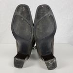 Vintage Toe Warmers Canada T03639 Winter Boots Sz 9 Brown Nylon Side Zip Lace Up Photo 7