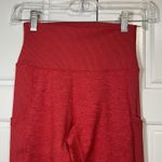 Aerie OFFLINE By The Hugger Red Heathered High Waisted Leggings with Pockets S Photo 2