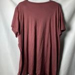 Torrid WOMENS SIZE 3(WO SIZE 22/24) DEEP MAUVE TOP LASER CUT DESIGN ON FRONT Photo 6