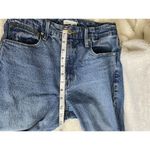 Good American Womens Good Classic High Rise Jeans Raw Hem Size 4 Waist 27 Photo 7