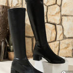 SheIn Black Knee High Boots Photo 0