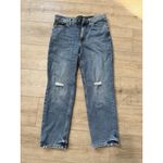 Banana Republic  Womens 30 Blue Jeans High Rise Straight Fit Pants Dark‎ Wash Photo 1