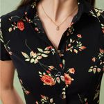 RIHOAS Black Floral Button A Photo 1