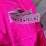Zaful NWT  Two Piece Button Bathing Suit Hot Pink Photo 4