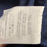 J.Crew 100% cotton flowy navy blue short mini Skirt ruffle zipper closure Women’s 00P L: 15” W: 12.5” 100% cotton Photo 2