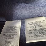 Evan Picone  size 6 navy blue‎ sleeveless dress hidden rear zip layered look Photo 5