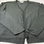 Jennifer Moore  Charcoal Knit Top Photo 8