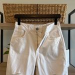 BDG NWT  Urban Outfitters Mom High Waisted Tapered Leg White Jeans, 26 Photo 6