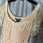 Juniors Mini Lace Flowy Dress Country w/Belt Photo 1