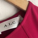 ALC Frank A.L.C. Renton Crew Neck Pouf Sleeve Dress Photo 4