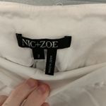 Nic+Zoe  White Stretch Pants Trousers Cropped Leg Women Size 2 Photo 3