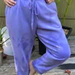 Purple Tie Dye Sweatpants Size M Photo 0