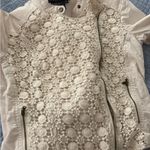 Live a Little  Brand - Cream Lace Women's Jacket Photo 1