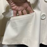 Lafayette 148  Off White Cream Wool Power Suit Pant Blazer Set Size 12 & 14 Photo 2