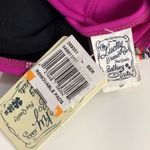 Lucky Brand Size Small Underwire Tribal Print Trim With Fringe Bikini Top. New Photo 7