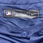 Nike Navy Blue Atlanta braves Sports Jersey women’s small MLB baseball summer Photo 2