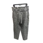 Who What Wear Womens Jeans Size 12 High-rise Paperbag Pants Distressed Black Photo 3