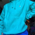 Champion teal hoodie Photo 0