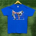 WWE blue T-shirt, size Large Photo 0