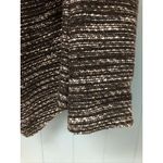 Chico's Women's‎  Black And White Dark Open Front Blazer Oversized Size 2 Photo 3