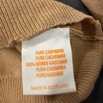 Vintage 1960s Dumbrae Sz: XS Vneck Tan Cashmere Pullover Sweater. Photo 6