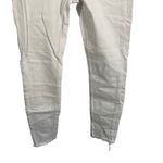 Lucky Brand  Bridgette Skinny White Raw Hem Jeans High Rise Stretch Womens 2/26 Photo 2