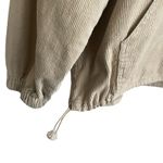 Le lis ‎ Women Top M Beige Collared 1/4 Zip Popover Corduroy Shacket Gorpcore Photo 6