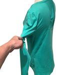 Marika Women’s Teal Long Sleeve Running, Group Fitness Workout Top MED Green Photo 4
